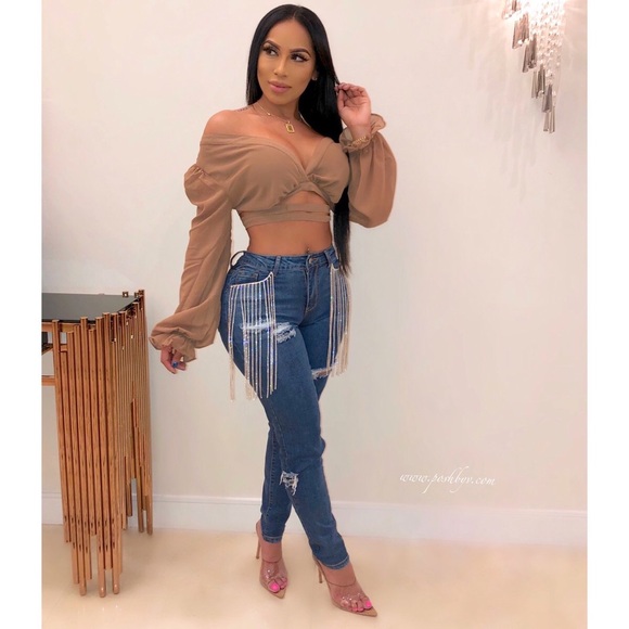 PoshbyV Jeans - Picture 1 of 2